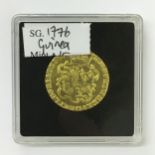 GOLD GUINEA DATED 1776