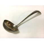 EARLY HM SILVER LADLE