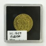 GOLD GUINEA DATED 1759