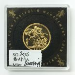 MINT CONDITION GOLD SOVEREIGN DATED 2015