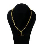 9CT GOLD WATCH CHAIN