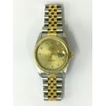 GENTS ROLEX OYSTER PERPETUAL WRISTWATCH IN ITS ORIGINAL BOX & IN PERFECT CONDITION WITH 11
