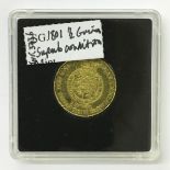 GOLD HALF GUINEA DATED 1801