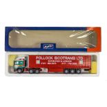 Code 3 Pollocks (Scotrans) LTD ERF EC10 Curtianside Trailer