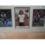 A sporting montage , Kelly Holmes, including signed (with certificate)