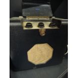 A vintage Roberts wireless radio , serial number 28269