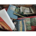 A box of collectors books, various