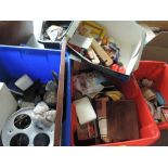 Four boxes of miscellaneous, various including novelty