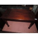 A mahogany occasional table/stand