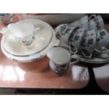 A selection of Indian tree style tea ware