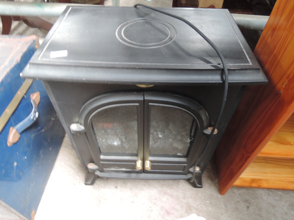 An electric woodburner effect heater