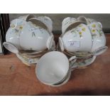 A Colclough primrose tea set