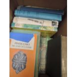 A box of various vintage teenage volumes