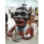 A Jolly Negro money box