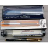 Two Papermate ballpoints and Fisher Space pen (US Congress)