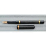 A De La Rue Fountain pen 18k gold band