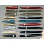 Nine Conway Stewart Fountain pens