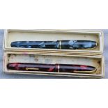 Two Conway Stewart dinky Fountain pens