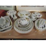 A collection of Royal Worcester ' Evesham' table ware