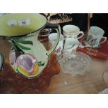 A selection of ceramics including Beswick jug, coronationware and Chokin plate etc