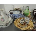 A collection of ceramics including Royal Albert 'Fragrant flowers', Royal Worcester 'herbs',