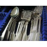 A canteen of cutlery