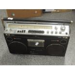 A vintage Hitachi radio