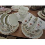 A part Duchesse 'Evelyn' tea service