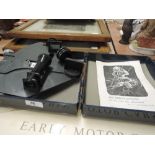 An Ebbco Sextant in case with instructions