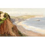 JOSEPH PAUL PETTITT (1812-1882) SANDOWN, ISLE OF WIGHT signed monogram l.l; oil on board 35cm by