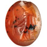 Carnelian with Ceres Intaglio1st - 2nd century AD; ;