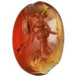 Carnelian with Minerva Intaglio2nd - 3rd century AD; ;