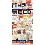 SPIDERFirenzePower of seed, 2003Mixed media on board, cm 189 x 90