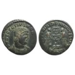 Decentius (Caesar, 350/1-353). Æ Centenionalis (21mm, 4.15g, 12h). Lugdunum, 351-3. Cuirassed bust