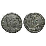 Magnentius (350-353). Æ Centenionalis (24mm, 5.25g, 6h). Rome. Bare-headed, draped and cuirassed