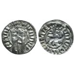 Cilician Armenia, Hetoum I and Zabel (1226-1270). AR Tram (21mm, 2.96g, 6h). Zabel and Hetoum