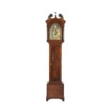 AN IRISH GEORGE III MAHOGANY LONGCASE CLOCK, by William Ross (FL 1764-1817), Cork, the swan neck