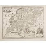ORTELIUS (ABRAHAM)Mid 17th century European, Sive Celticam VeteramDouble page engraved map, 348 x