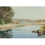 DONALD MCPHEARSON RUA (1920-1986)BallinaboyWatercolour, 55 x 47cm Signed