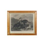 A PAIR OF ENGRAVINGS AFTER LANDSEER (19TH CENTURY)Boys riding ponies in parklandsEach 54 x 65cm,