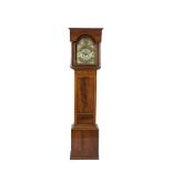 A RARE 18TH CENTURY IRISH MAHOGANY LONG CASE CLOCK, by James Aickin (FL 1738-1780), Cork, the