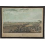 AFTER CAMPION AND J.H. HERRINGA set of four prints of the Chantilly RacesEach 51 x 71cm