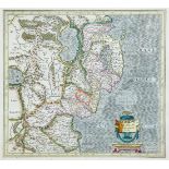MERCATOR / HONDIUSA Set of Five Maps, Ireland, The Northern Part, the Southern Part, Ultonia and