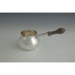 A GEORGE I PLAIN PINT SIZED SAUCEPAN, London 1715, possibly Richard Greene, with outturned rim, with