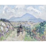 Letitia Marion Hamilton RHA (1878-1964)Spring in DonegalOil on canvas, 51 x 40.5cm (20 x 16'')Signed