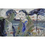 Jack Butler Yeats RHA (1871-1957)By Drumcliffe Strand Long Ago (1934)Oil on board, 23 x 35.5cm (9