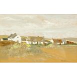 Bea Orpen HRHA (1913-1980) Cottages at ClogherWatercolour, 21 x 33.5cm (8¼ x 13¼)Signed and dated (