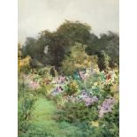 Mildred Anne Butler RWA FRSA RUA (1858-1941)Autumn FlowersWatercolour, 35.5 x 25.5cm (13¾ x 10)
