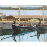 Maurice MacGonigal PRHA (1900-1979) gCeathrú Rua (Carraroe)Oil on panel, 29 x 38cm (11½ x 25)Signed.