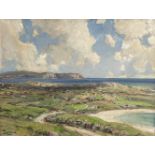 James Humbert Craig RHA RUA (1877-1944)Dooey, Rossgull Peninsula, Co DonegalOil on board, 38 x